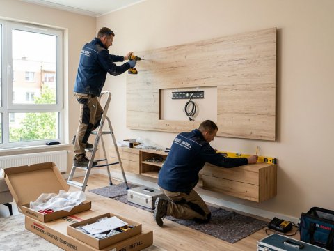 Стеновые панели с каменной текстурой для гостиной и ТВ-зоны